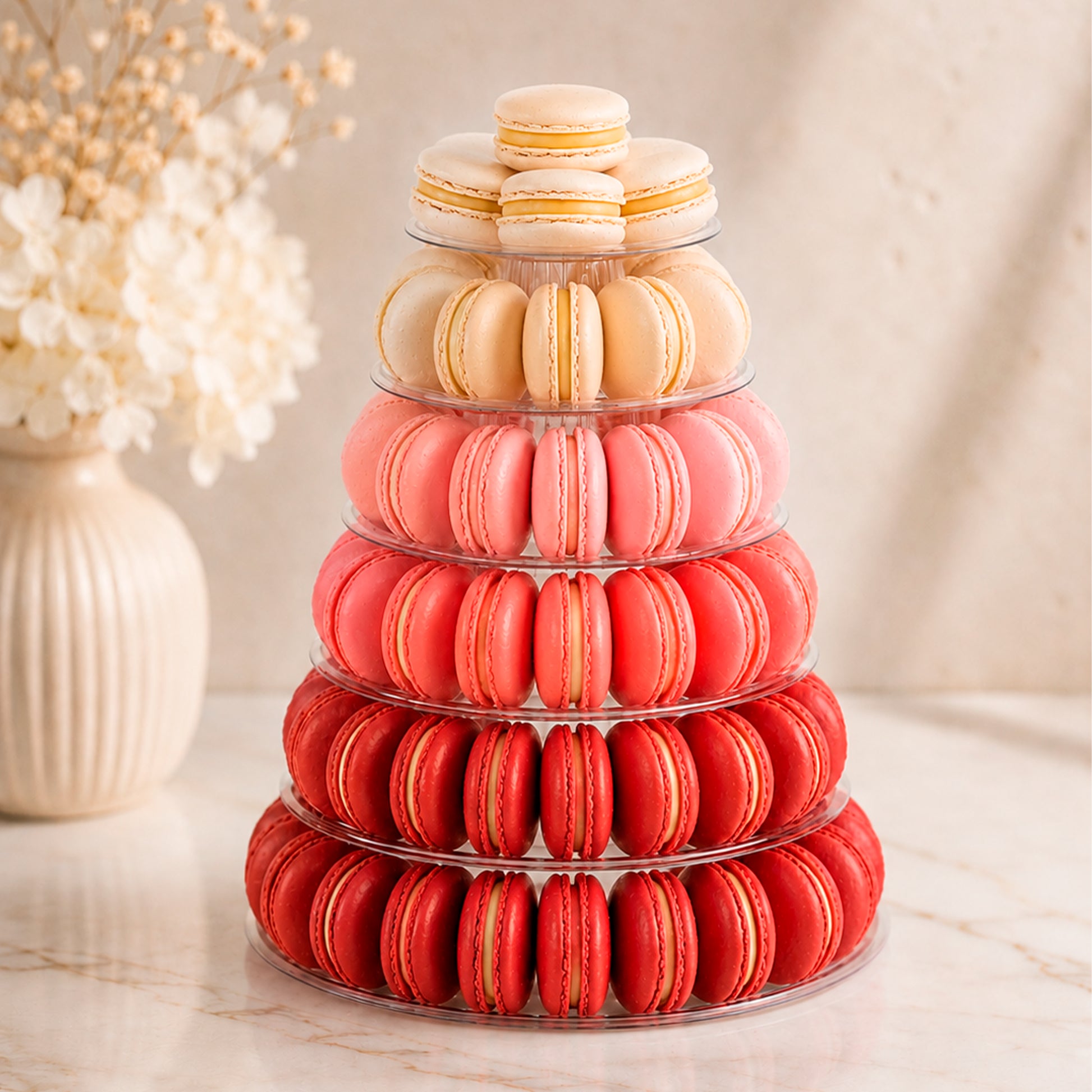 Handmade Customizable Macaron Tower French Macaron by WoooW