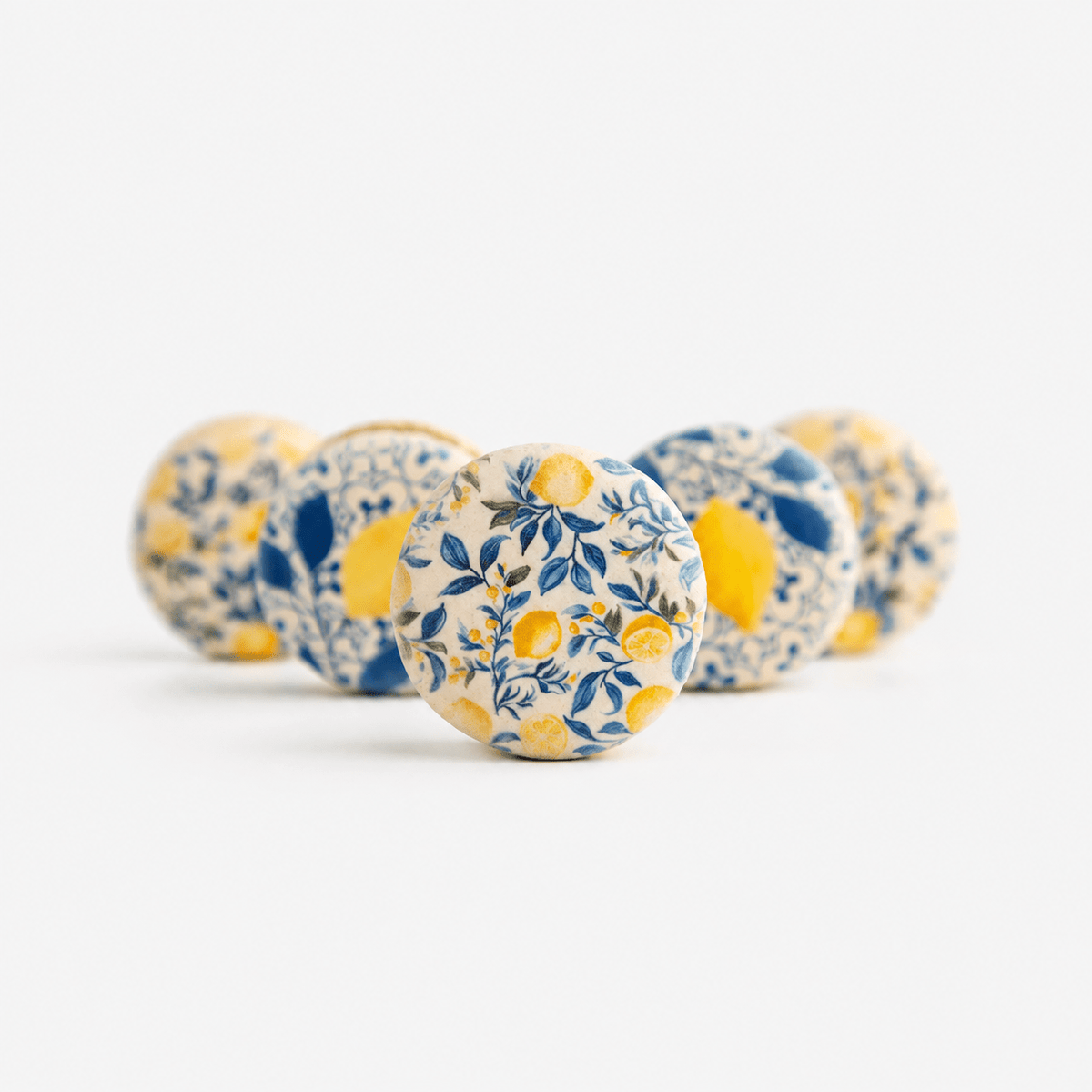 Handmade Amalfi Coast Printed Macarons French Macaron by WoooW