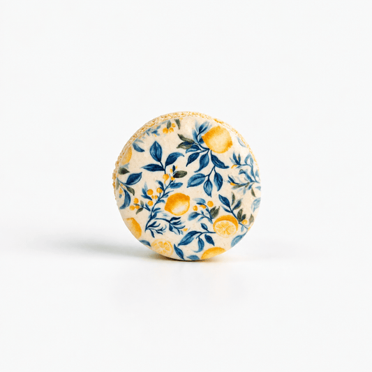 Handmade Amalfi Coast Printed Macarons French Macaron by WoooW