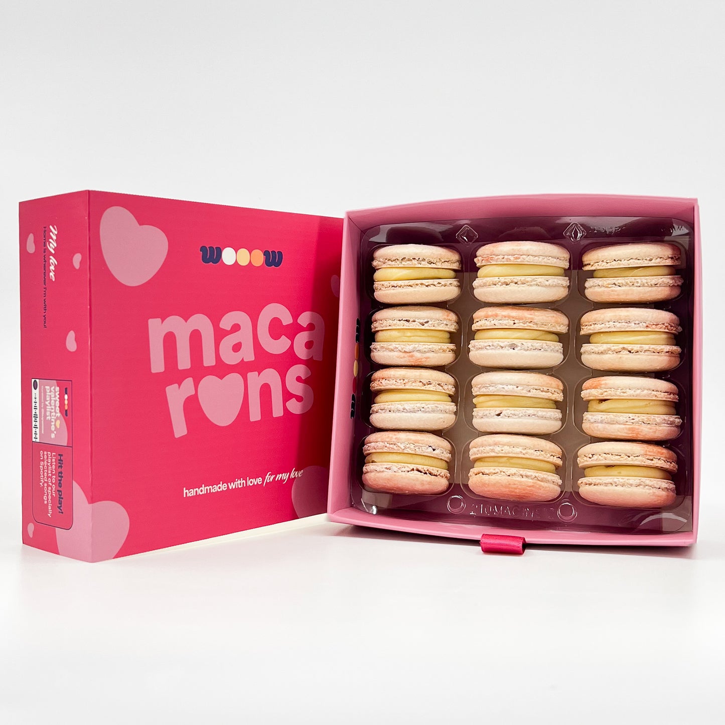Valentine's Day Macarons Gift Box