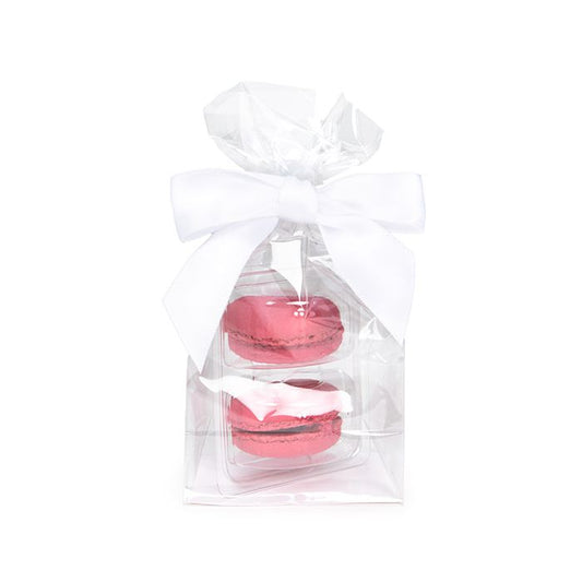 Macarons Favor Clear Box with 2